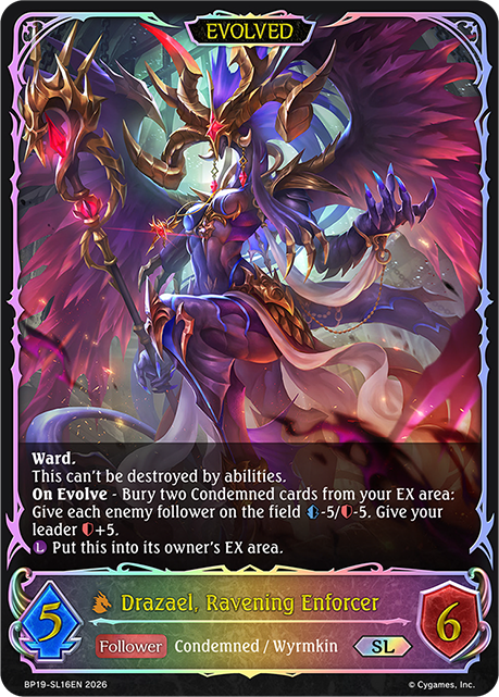 Drazael, Ravening Enforcer (Evolved) - BP-19/20: Eightfold Retribution & Omens and Heirs