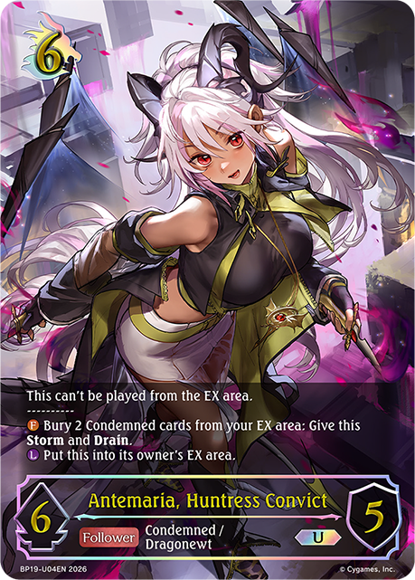 Antemaria, Huntress Convict - BP-19/20: Eightfold Retribution & Omens and Heirs