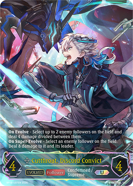 Cutthroat, Discord Convict (Evolved) - BP-19/20: Eightfold Retribution & Omens and Heirs