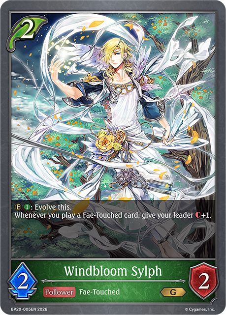 Windbloom Sylph - BP-19/20: Eightfold Retribution & Omens and Heirs