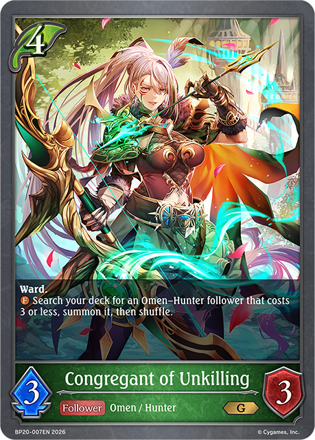 Congregant of Unkilling - BP-19/20: Eightfold Retribution & Omens and Heirs