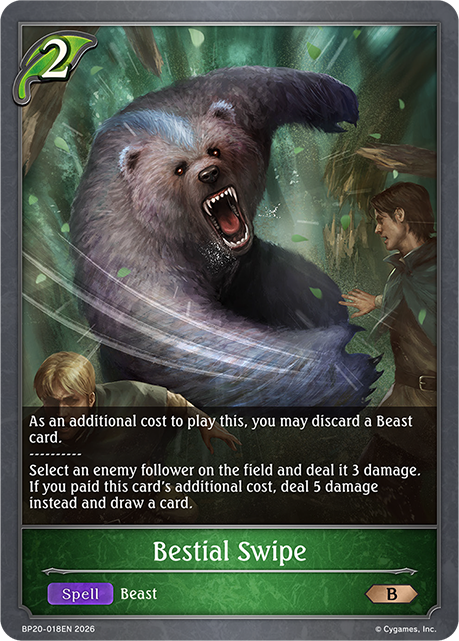 Bestial Swipe - BP-19/20: Eightfold Retribution & Omens and Heirs