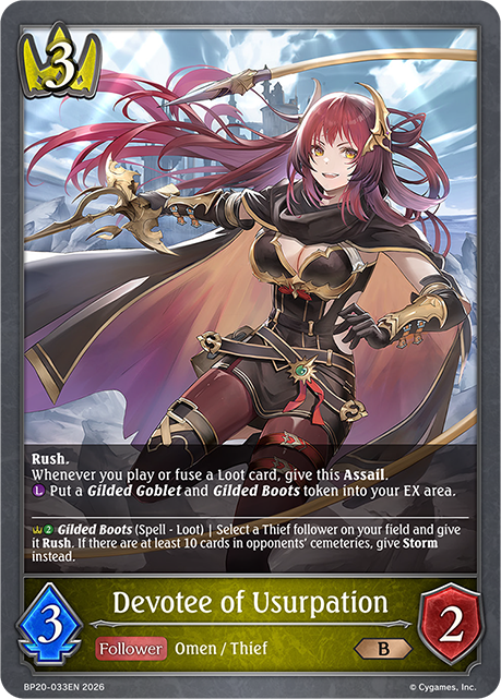 Devotee of Usurpation - BP-19/20: Eightfold Retribution & Omens and Heirs