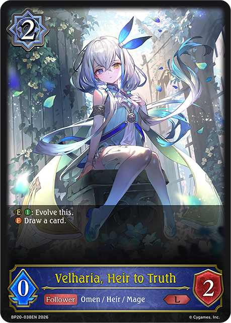 Velharia, Heir to Truth - BP-19/20: Eightfold Retribution & Omens and Heirs