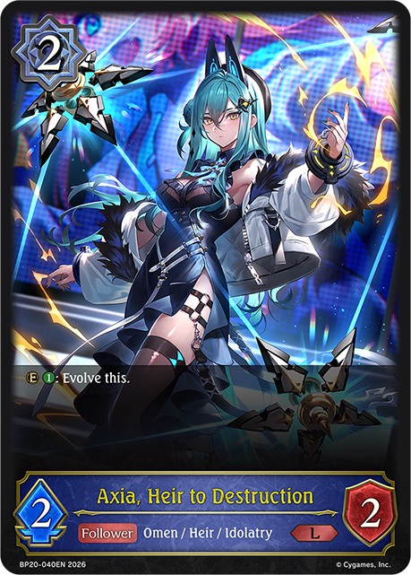 Axia, Heir to Destruction - BP-19/20: Eightfold Retribution & Omens and Heirs