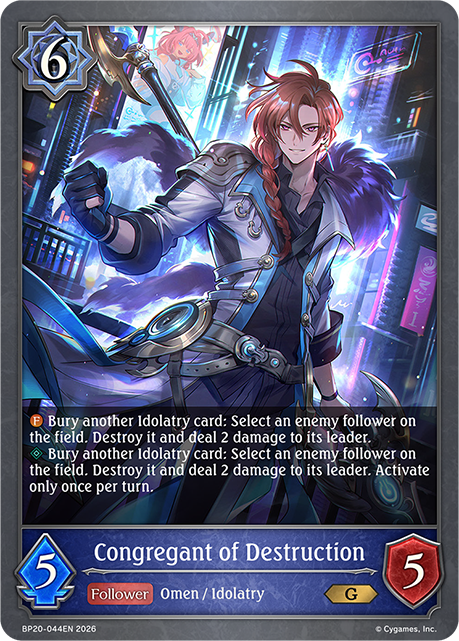 Congregant of Destruction - BP-19/20: Eightfold Retribution & Omens and Heirs