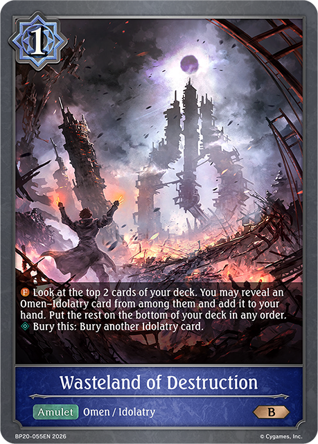Wasteland of Destruction - BP-19/20: Eightfold Retribution & Omens and Heirs