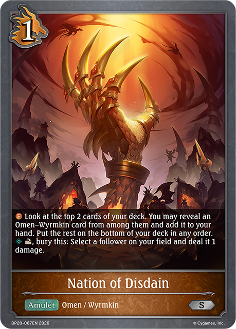 Nation of Disdain - BP-19/20: Eightfold Retribution & Omens and Heirs