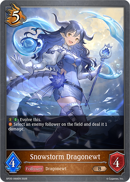 Snowstorm Dragonewt - BP-19/20: Eightfold Retribution & Omens and Heirs