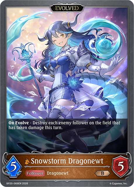 Snowstorm Dragonewt (Evolved) - BP-19/20: Eightfold Retribution & Omens and Heirs