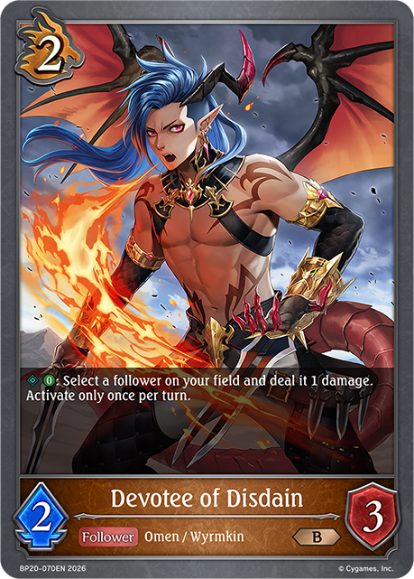 Devotee of Disdain - BP-19/20: Eightfold Retribution & Omens and Heirs