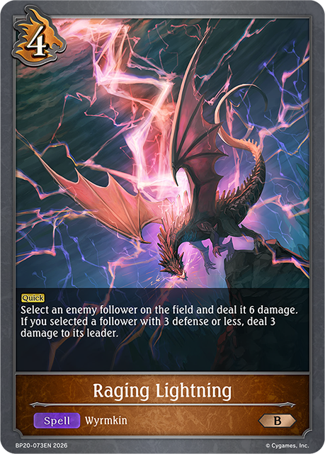 Raging Lightning - BP-19/20: Eightfold Retribution & Omens and Heirs