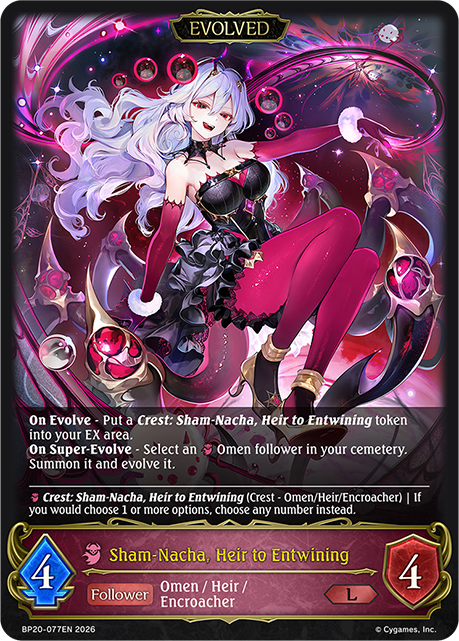 Sham-Nacha, Heir to Entwining (Evolved) - BP-19/20: Eightfold Retribution & Omens and Heirs
