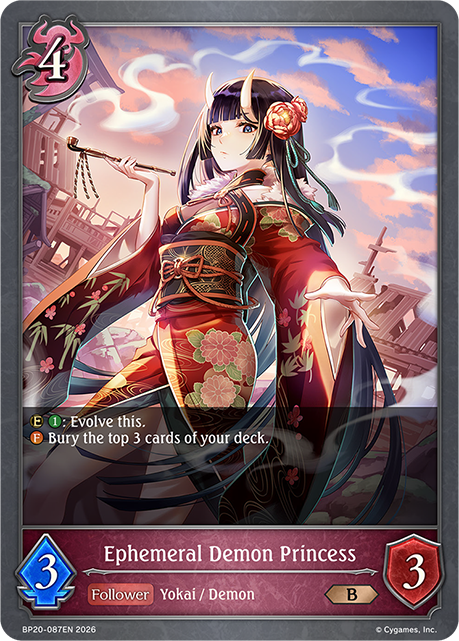 Ephemeral Demon Princess - BP-19/20: Eightfold Retribution & Omens and Heirs