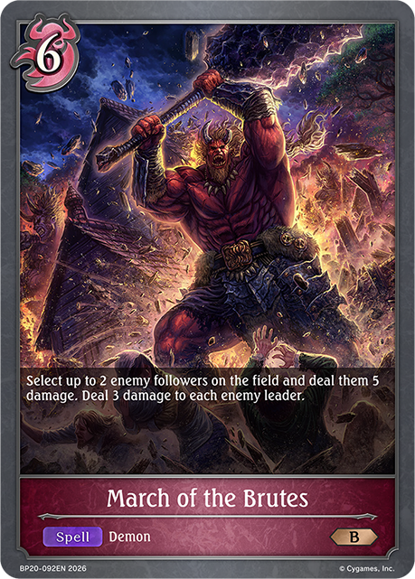March of the Brutes - BP-19/20: Eightfold Retribution & Omens and Heirs