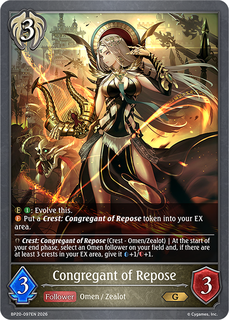 Congregant of Repose - BP-19/20: Eightfold Retribution & Omens and Heirs