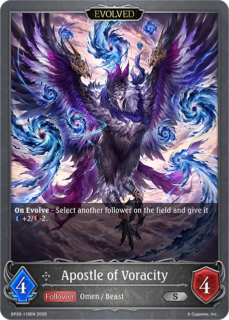 Apostle of Voracity (Evolved) - BP-19/20: Eightfold Retribution & Omens and Heirs