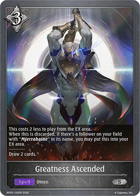 Greatness Ascended - BP-19/20: Eightfold Retribution & Omens and Heirs