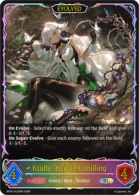 Krulle, Heir to Unkilling (Evolved) - BP-19/20: Eightfold Retribution & Omens and Heirs