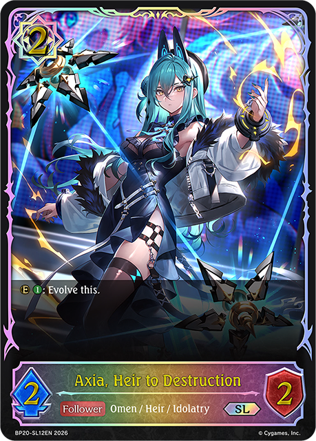 Axia, Heir to Destruction - BP-19/20: Eightfold Retribution & Omens and Heirs