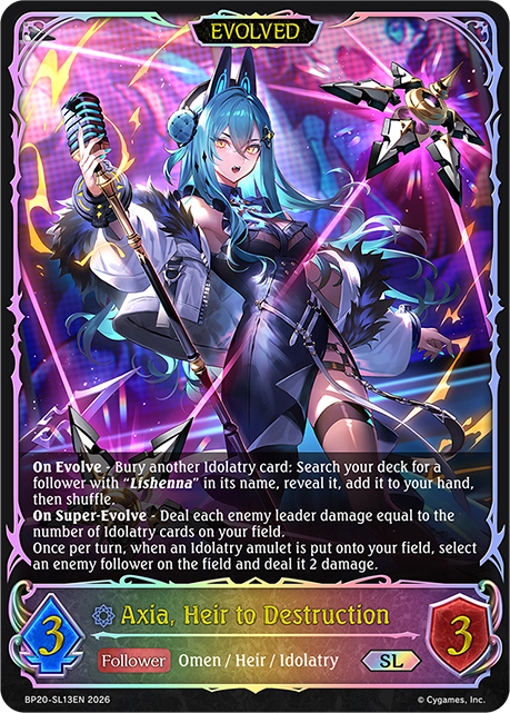 Axia, Heir to Destruction (Evolved) - BP-19/20: Eightfold Retribution & Omens and Heirs