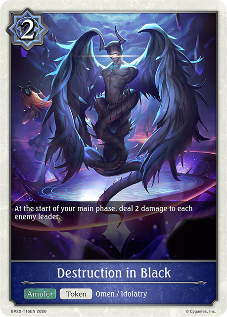 Destruction in Black - BP-19/20: Eightfold Retribution & Omens and Heirs