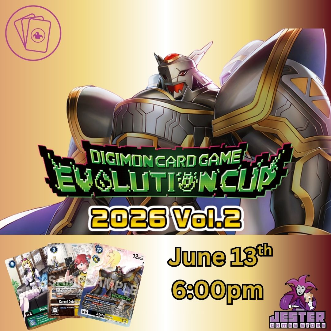 Digimon Card Game - Evolution Cup 2026 Vol.2 13/06