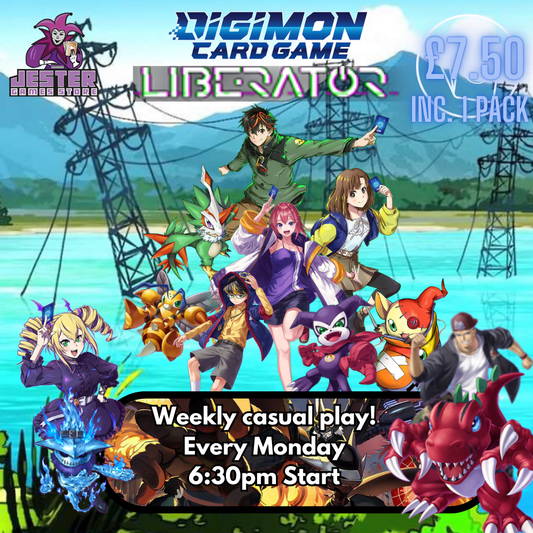 Digimon Card Game Monday Hobby League.
