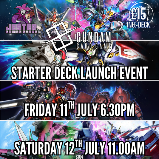 Gundam Card Game Starter Deck launch event