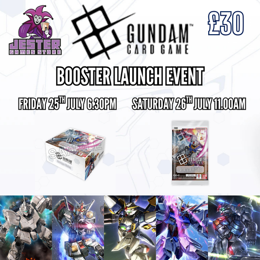 Gundam Card Game Booster Launch Event