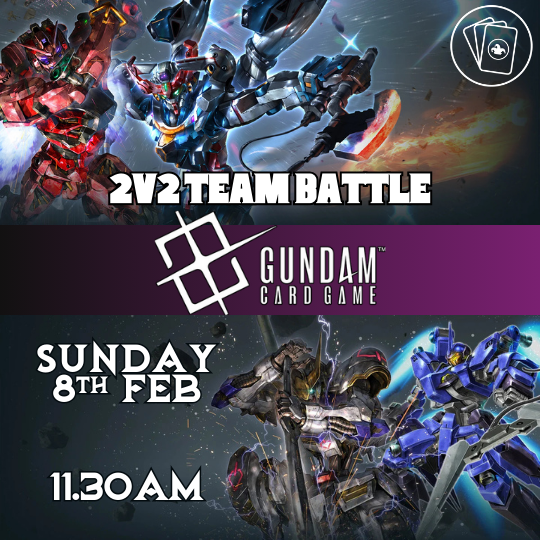 Gundam Card Game 2v2 Team Battle Event 08/02