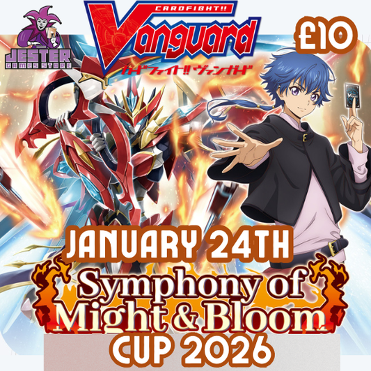 Cardfight Vanguard Symphony of Might & Bloom Cup 2026 24/01