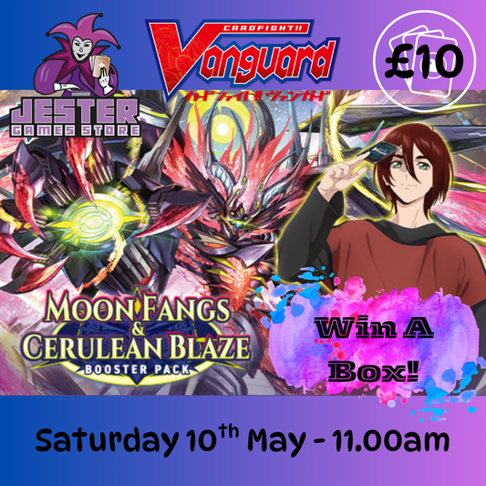 Cardfight Vanguard Win a Box - Moon Fangs and Cerulean Blaze