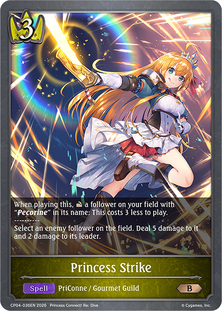 Princess Strike - CP-4: Princess Connect! RE: Dive
