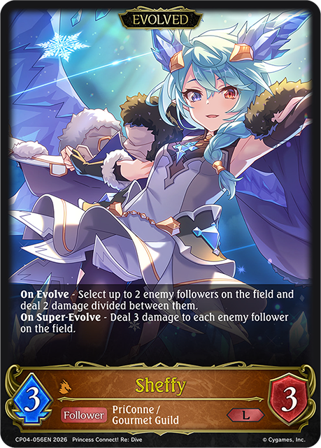 Sheffy (Evolved) - CP-4: Princess Connect! RE: Dive