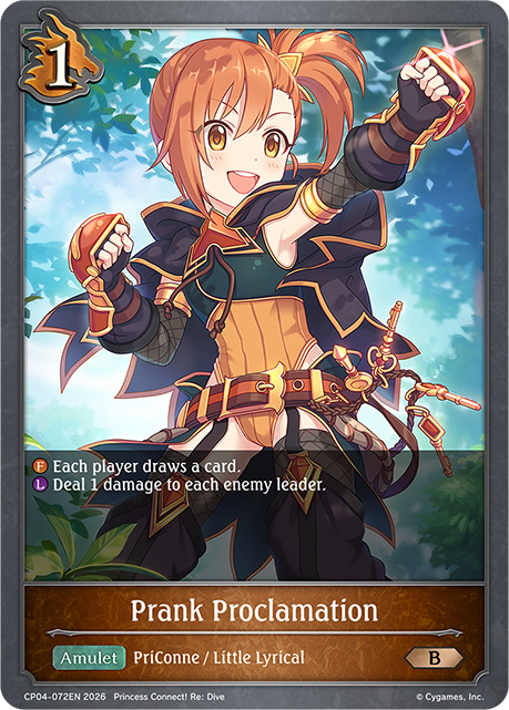 Prank Proclamation - CP-4: Princess Connect! RE: Dive