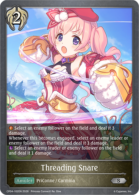 Threading Snare - CP-4: Princess Connect! RE: Dive