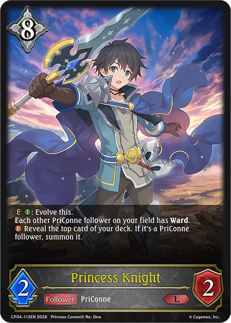 Princess Knight - CP-4: Princess Connect! RE: Dive
