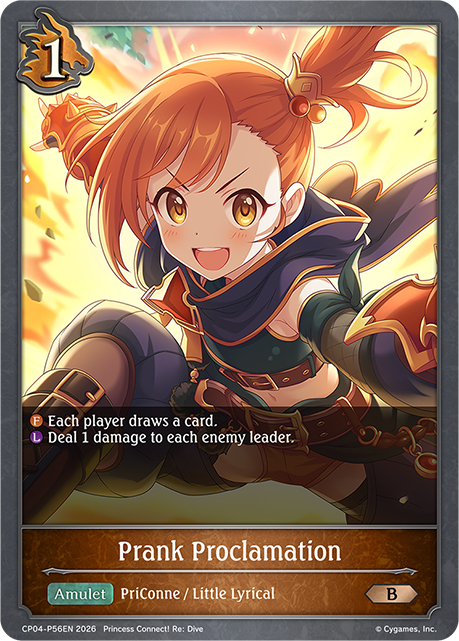 Prank Proclamation - CP-4: Princess Connect! RE: Dive
