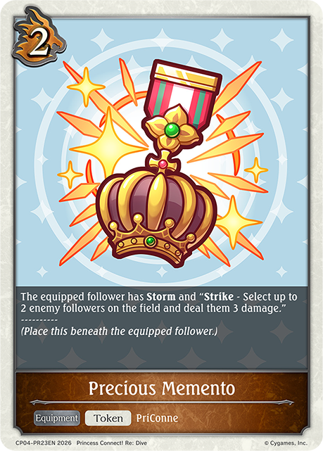Precious Memento - CP-4: Princess Connect! RE: Dive