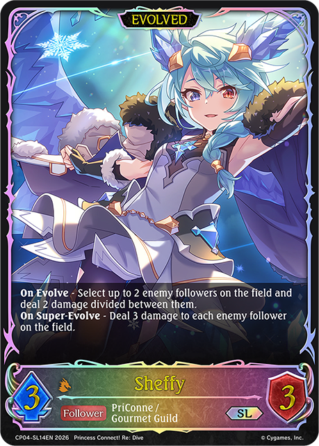 Sheffy (Evolved) - CP-4: Princess Connect! RE: Dive