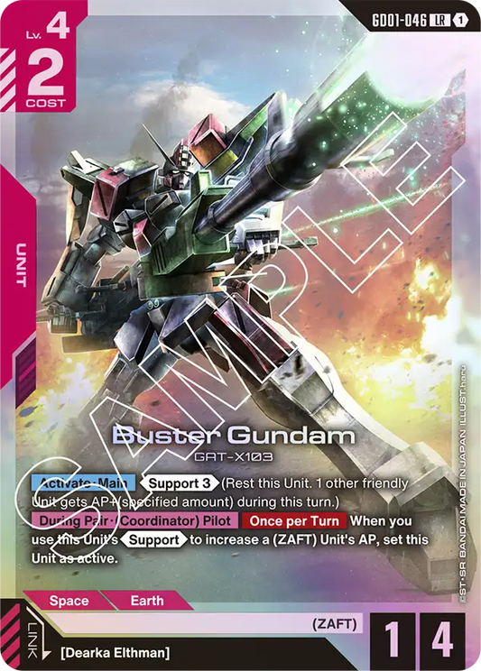 Buster Gundam GD-01: Newtype Rising