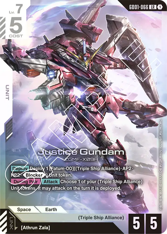 Justice Gundam GD-01: Newtype Rising