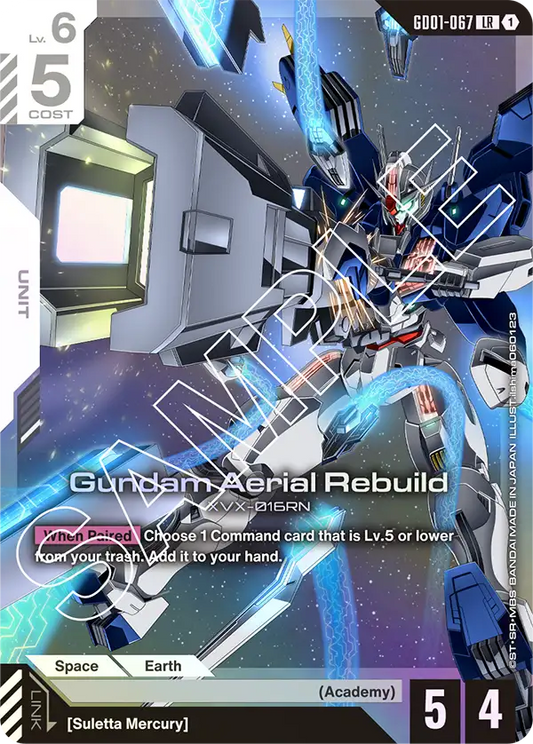 Gundam Aerial Rebuild GD-01: Newtype Rising