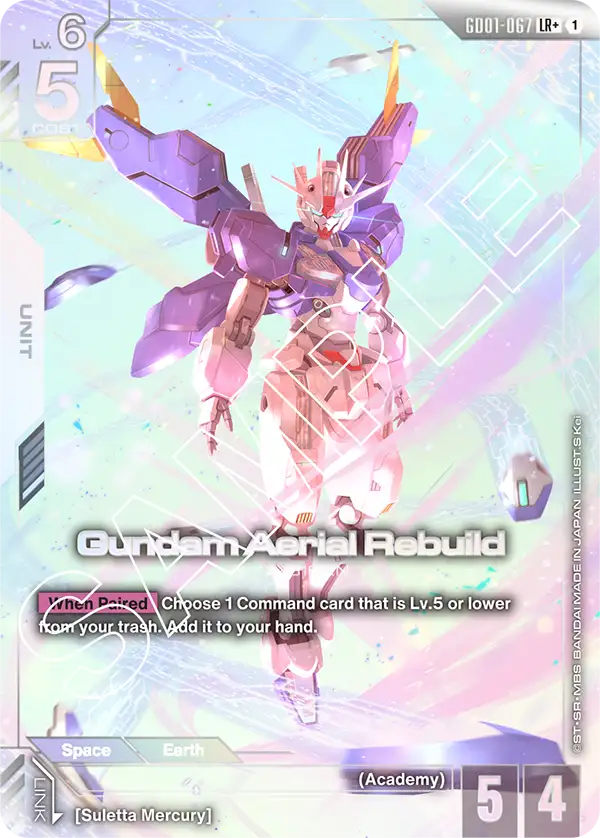 Gundam Aerial Rebuild GD-01: Newtype Rising