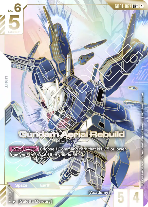 Gundam Aerial Rebuild GD-01: Newtype Rising