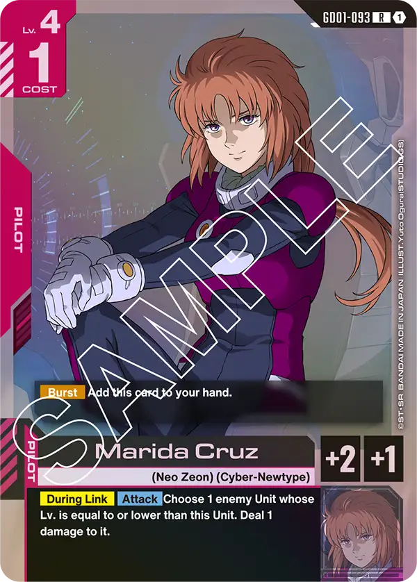 Marida Cruz GD-01: Newtype Rising