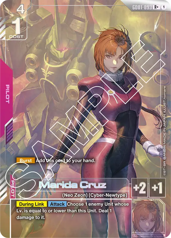 Marida Cruz GD-01: Newtype Rising