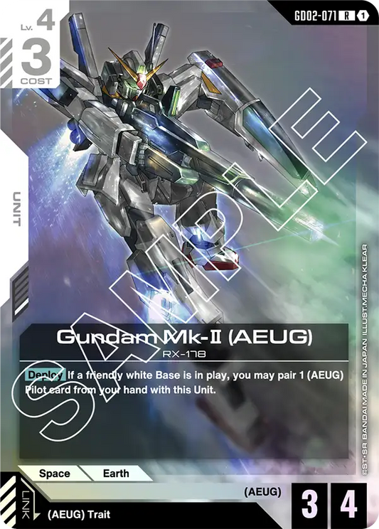 Gundam Mk-II (AEUG) GD-02: Dual Impact