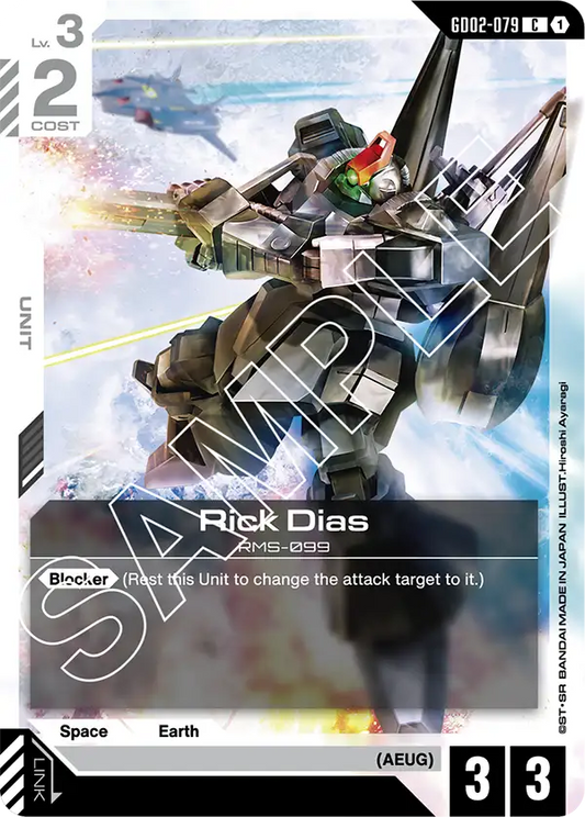 Rick Dias GD-02: Dual Impact